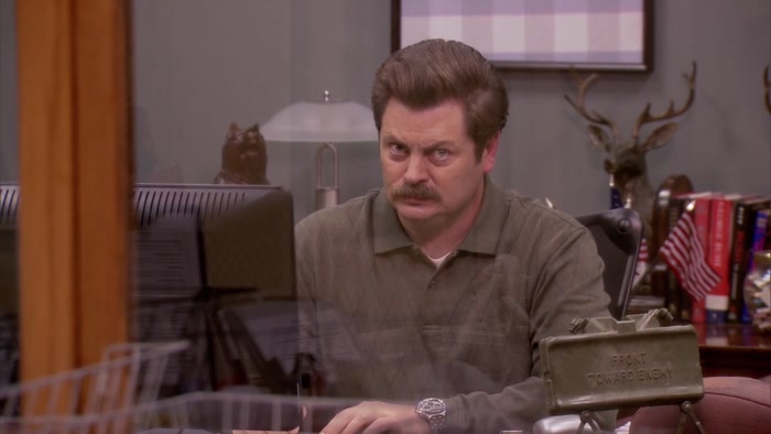 LESLIE HAS A LOT OF QUALITIES I FIND HORRIFYING. 