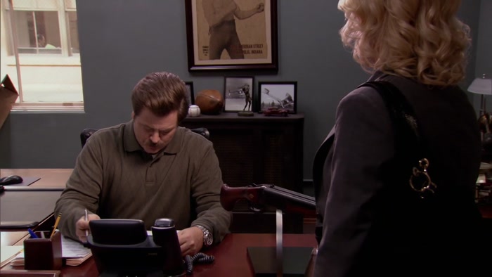 I KNOW HOW MUCH YOU ENJOY PAPERWORK, BUT DON'T HOVER. 