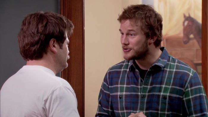 LESLIE SWORE ME TO SECRECY, SO I CAN'T SAY ANYTHING. 