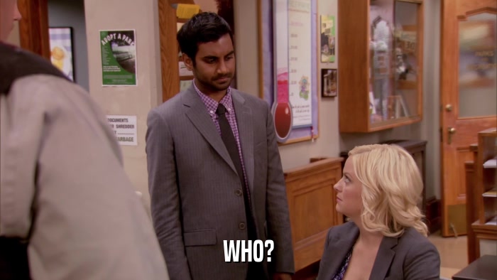 WHO?  