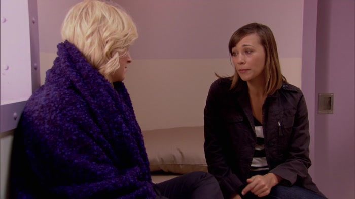 BECAUSE YOU TURNED IT DOWN, WHICH MUST DRIVE HER NUTS. 