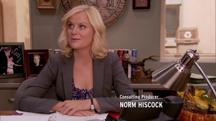 WE WORKED TOGETHER AT THE PAWNEE PARKS DEPARTMENT. 