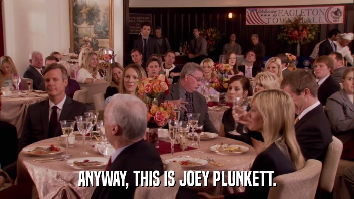 ANYWAY, THIS IS JOEY PLUNKETT.  