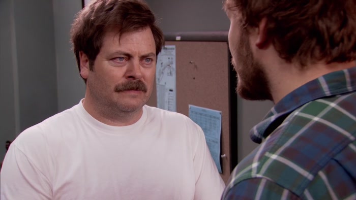 LESLIE SWORE ME TO SECRECY, SO I CAN'T SAY ANYTHING. 