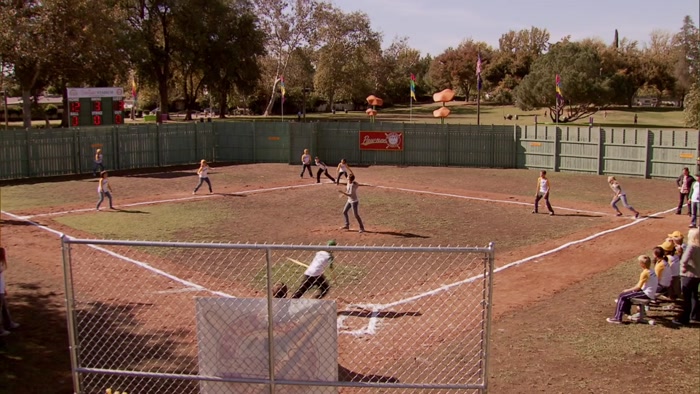LUCAS WITH A CRAZY BASE HIT!  
