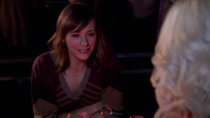 LESLIE, ARE YOU MAD THAT I CAME HERE?  