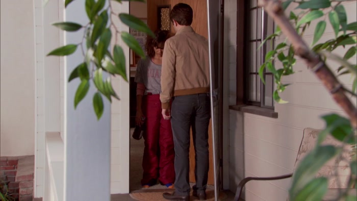 YOU'RE WEARING SNOW PANTS.  