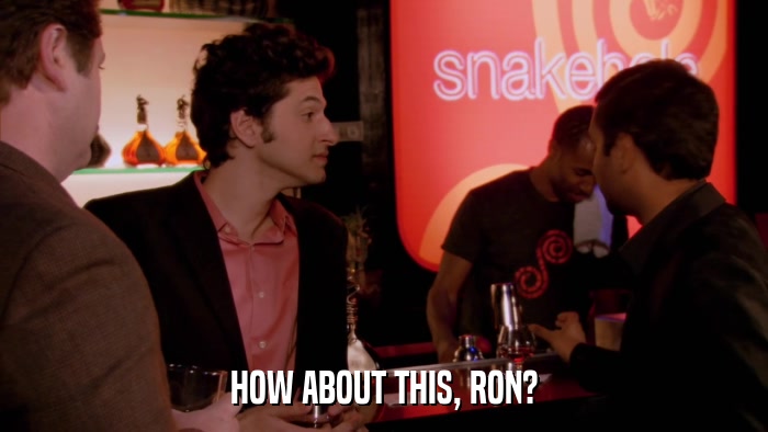 HOW ABOUT THIS, RON?  