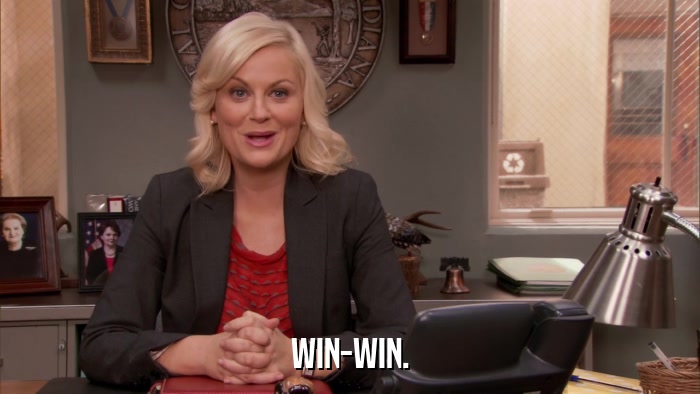 WIN-WIN.  