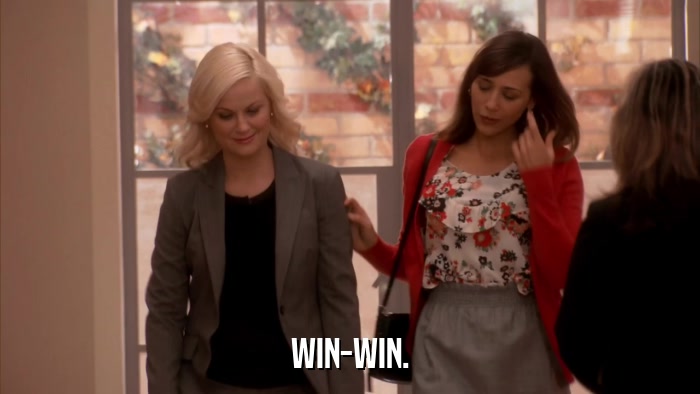 WIN-WIN.  