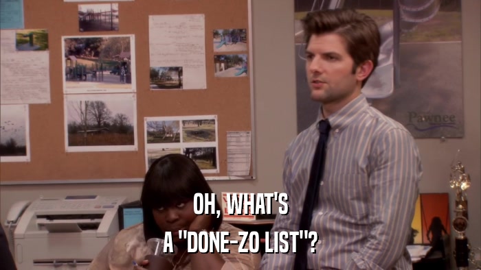OH, WHAT'S A 