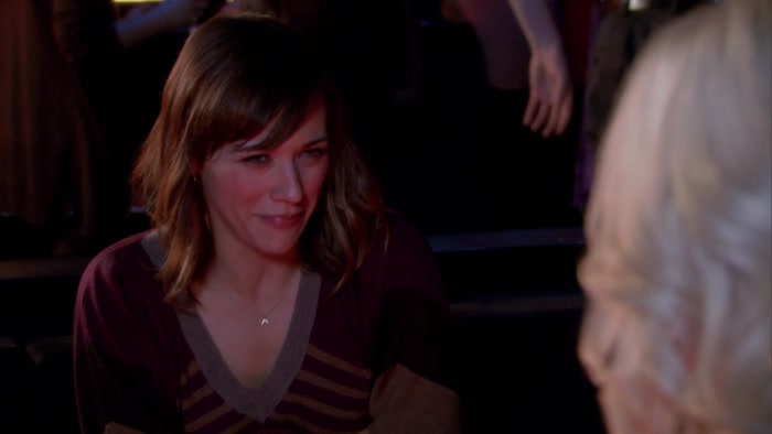 LESLIE, ARE YOU MAD THAT I CAME HERE?  