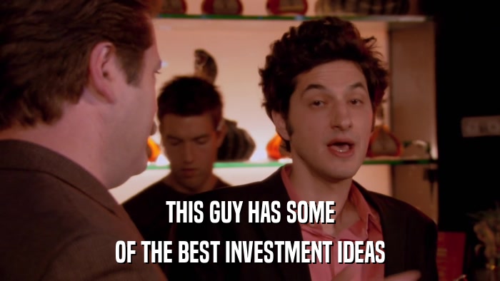 THIS GUY HAS SOME OF THE BEST INVESTMENT IDEAS 