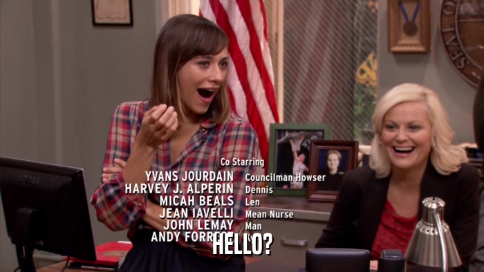 HELLO?  