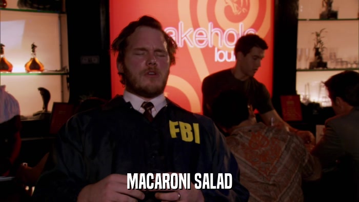 MACARONI SALAD  