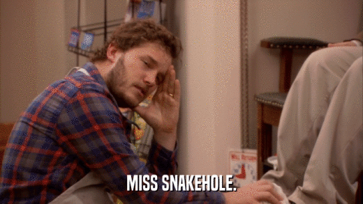 MISS SNAKEHOLE.  