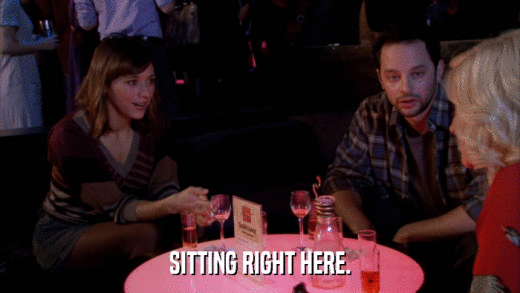 SITTING RIGHT HERE.  