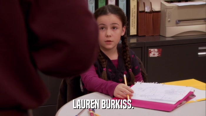 LAUREN BURKISS.  
