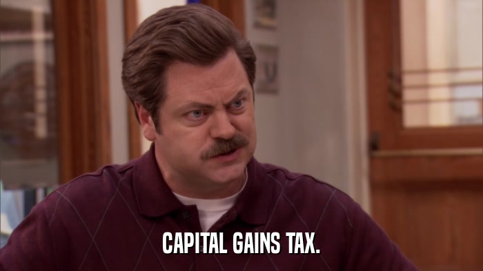 CAPITAL GAINS TAX.  