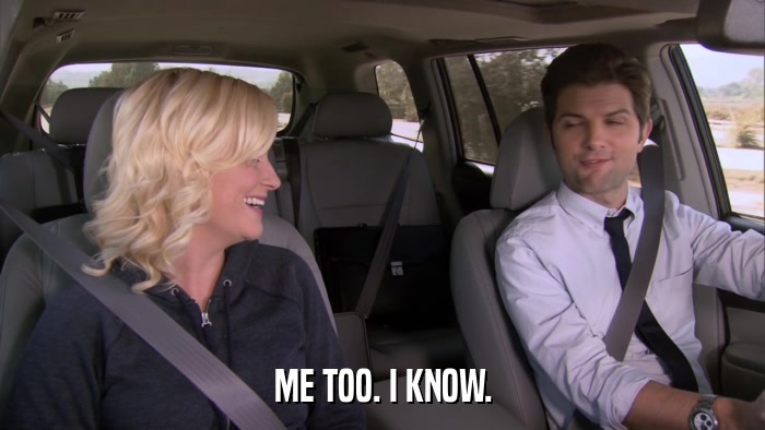 ME TOO. I KNOW.  