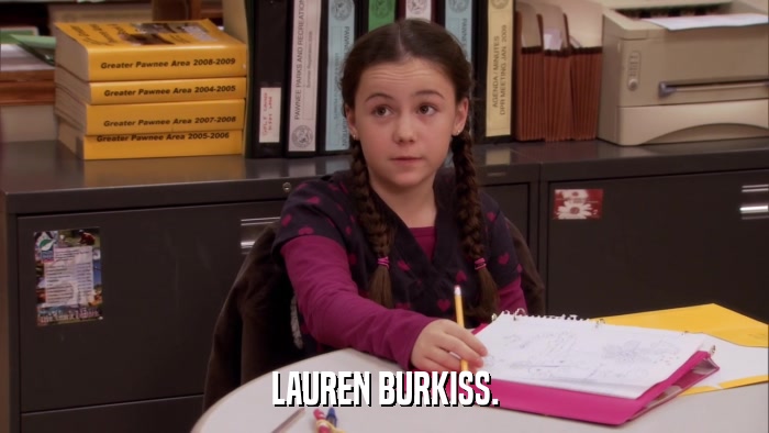 LAUREN BURKISS.  
