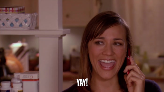 YAY!  