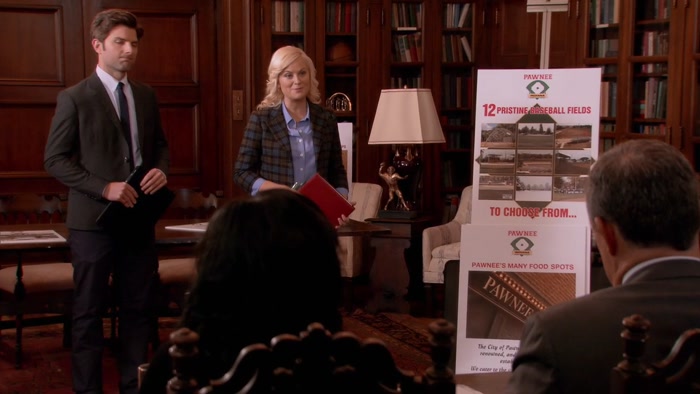 PAWNEE HAS 12 BEAUTIFUL BASEBALL DIAMONDS, 