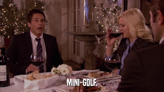 MINI-GOLF.  