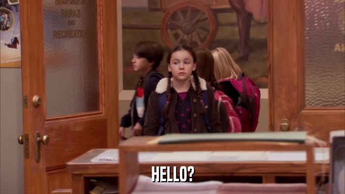 HELLO?  