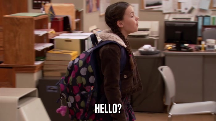 HELLO?  