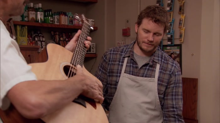 HE JUST SOLD HIS GUITAR, AND HE'S, LIKE, QUITTING MUSIC NOW. 