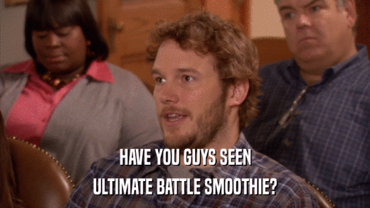 HAVE YOU GUYS SEEN ULTIMATE BATTLE SMOOTHIE? 