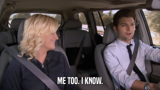 ME TOO. I KNOW.  