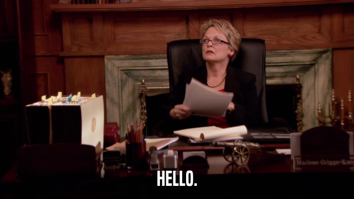 HELLO.  