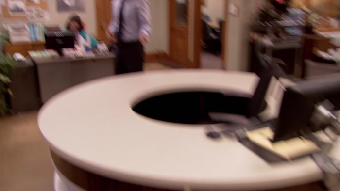THIS, MR. DIRECTOR, IS YOUR NEW DESK. 