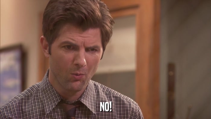 NO!  