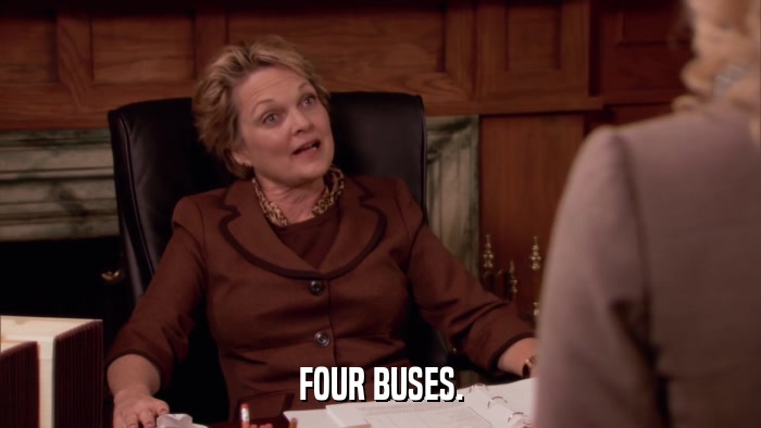FOUR BUSES.  