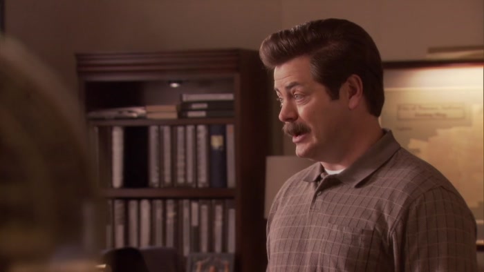 AND YOU MADE APRIL ASSISTANT TO EVERYONE? YOU KNOW WHO APRIL HATES? 