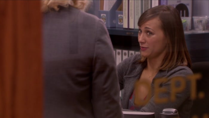 LESLIE, I'M SORRY, BUT I DON'T THINK YOU THOUGHT THIS THROUGH. 