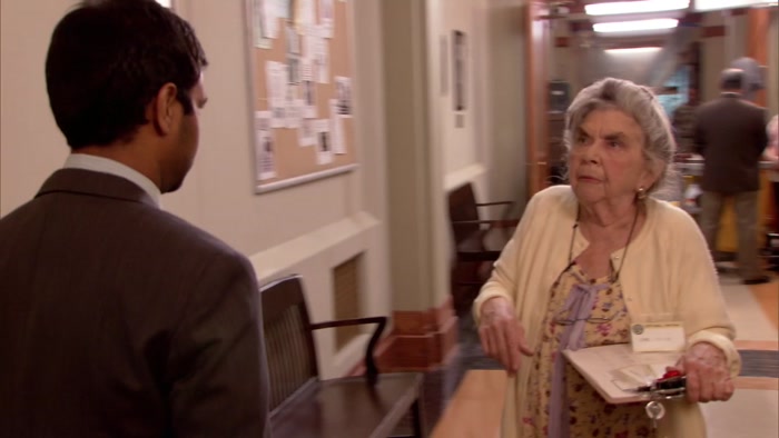 - YOU FROM PARKS AND REC? - YEAH. 