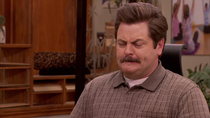 - RON SWANSON. - CHRIS. 