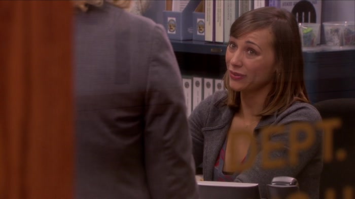 LESLIE, I'M SORRY, BUT I DON'T THINK YOU THOUGHT THIS THROUGH. 