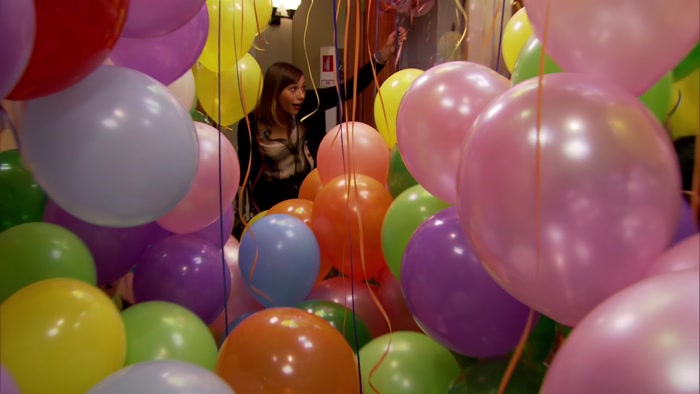 HEY, LADIES AND GENTLEMEN, FOR THE FIRST TIME EVER IN HER NEW PART-TIME JOB 