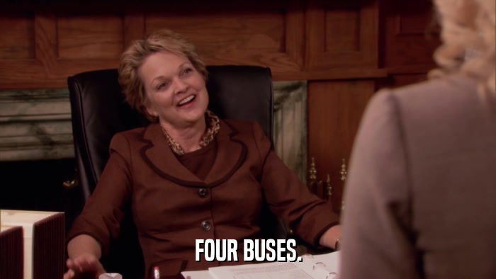 FOUR BUSES.  