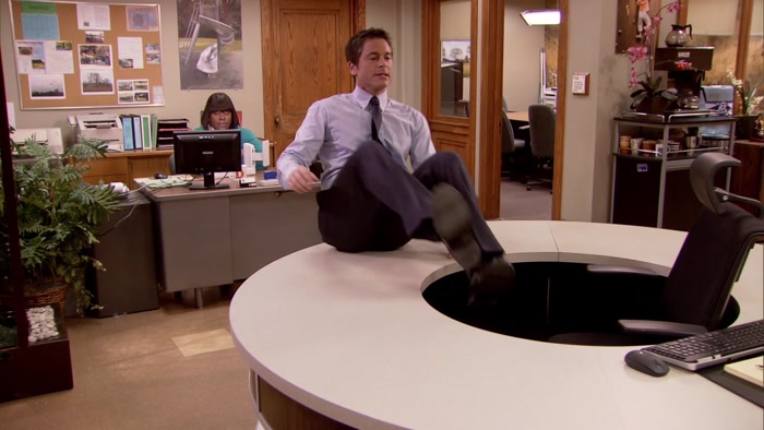 THIS DESK IS THE EPITOME  