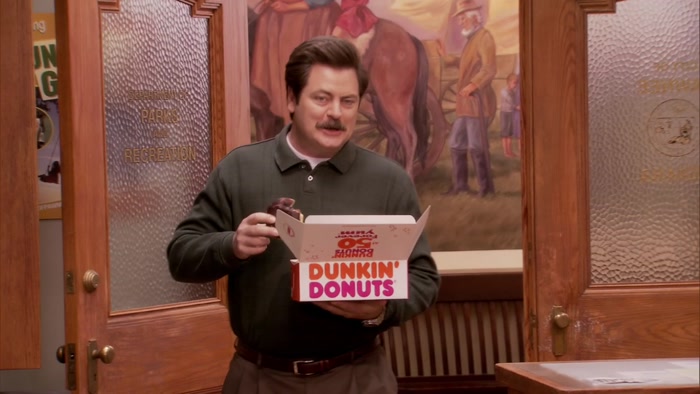 I GOT A SECOND BOX OF DONUTS, IF ANYBODY... 