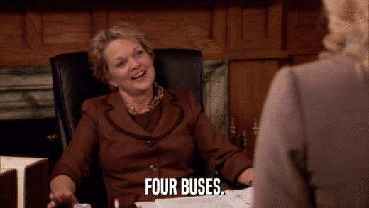 FOUR BUSES.  