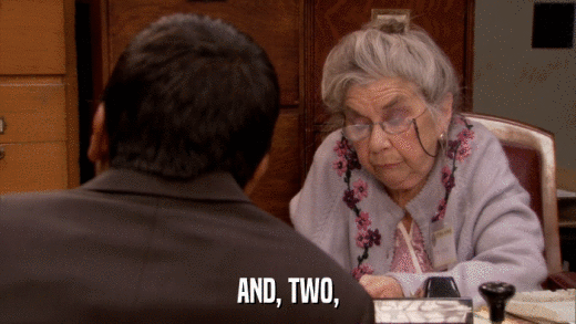 AND, TWO,  