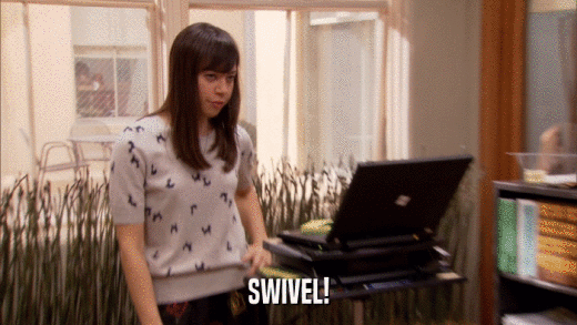 SWIVEL!  