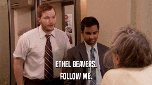 ETHEL BEAVERS. FOLLOW ME. 